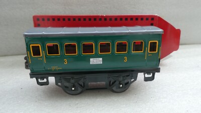 Wagon Hornby échelle O – PLM à Bestiaux, Métal Blanc, Boîte D’origine