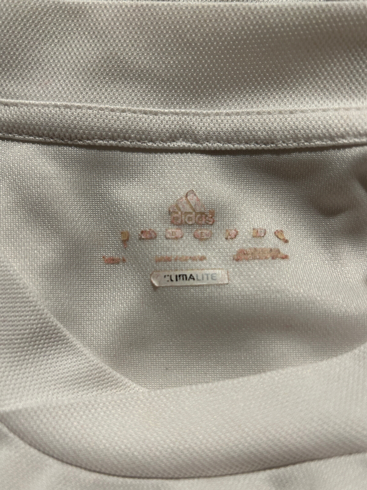 Adidas 2011 MLS Chicago Fire Soccer Jersey Blank Mens Small Training White Logo thumbnail 3