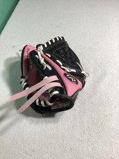 Rawlings Baseball Glove RHT Players Series PL91PB T-Ball Softball 9" Pink Black