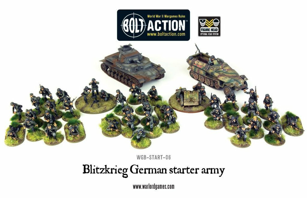 Bolt Action 409912022 Blitzkrieg German Starter Army Bolt Action 409912022 Blitzkrieg German Starter Army