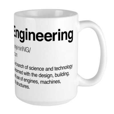 CafePress Engineering Definition Large Mug (88279620)