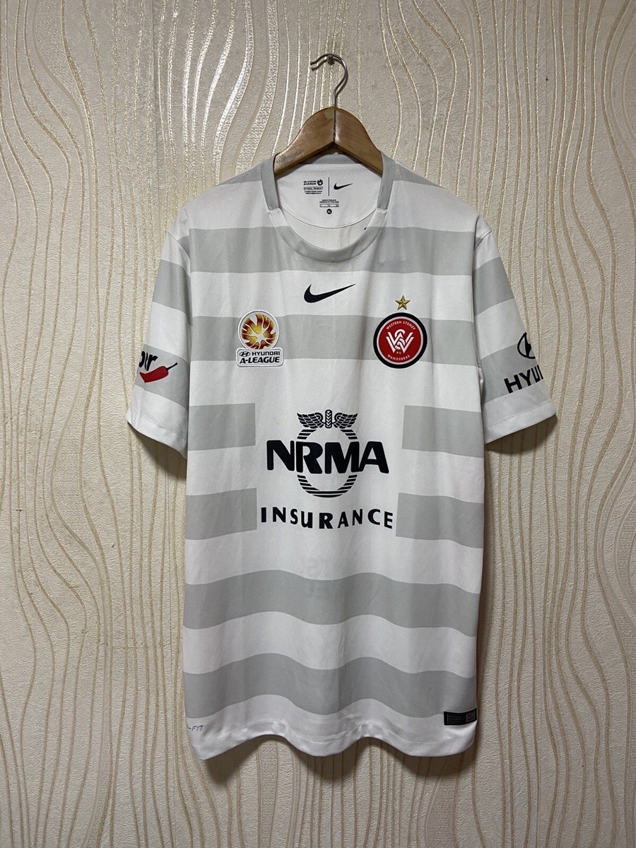 WESTERN SYDNEY 2015 2017 AWAY SHIRT JERSEY NIKE 746936-105 sz XL