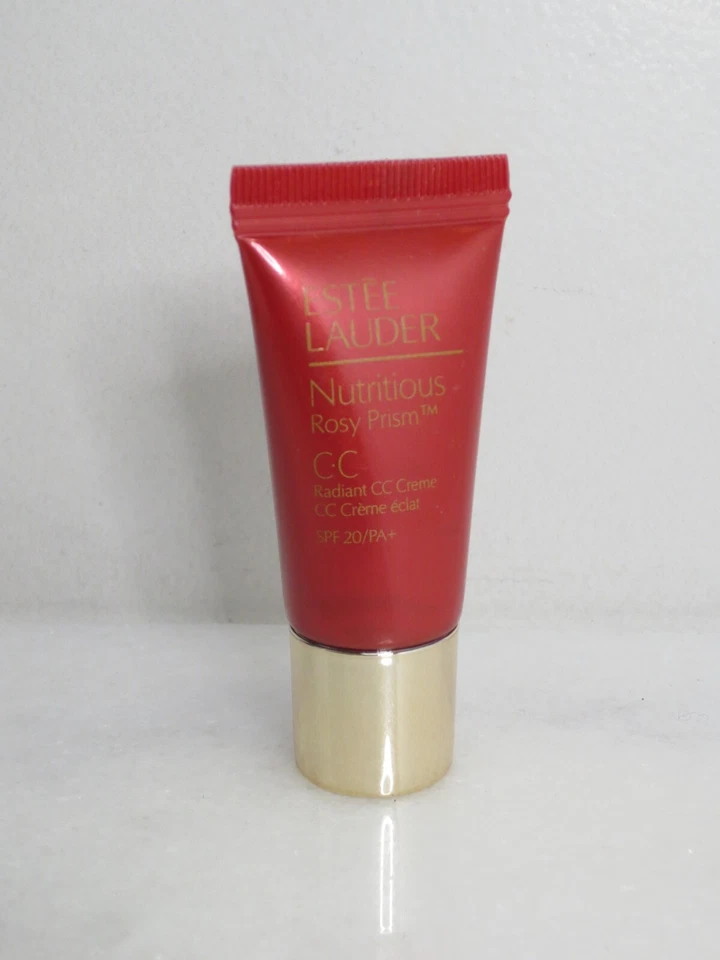 ESTEE LAUDER NUTRITIOUS ROSY PRISM CC RADIANT CC CREME SPF 20 0.24 OZ LOT OF 4 - Image 2 of 3