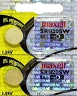 381 MAXELL WATCH BATTERIES (2 piece) SR1120SW SR1120 V381 New Authorized Seller