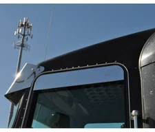 Kenworth. Pair of 5" Stainless Chop Top Trims Window Trim-Daylight Door 