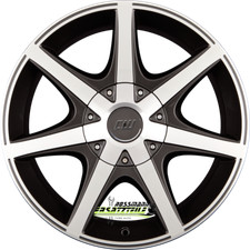 Borbet CWE mistral anthracite polished 7x16 ET38 - LK5/130 ML84.1 Felge Alu