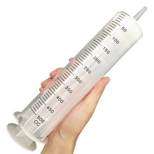 syringe 500 ml Large Capacity Syringe Reusable Pump Measuring With Tube Feed Jf - Picture 11 of 11