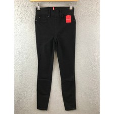 New Spanx Size XS Black Ankle Skinny Jegging Jeans