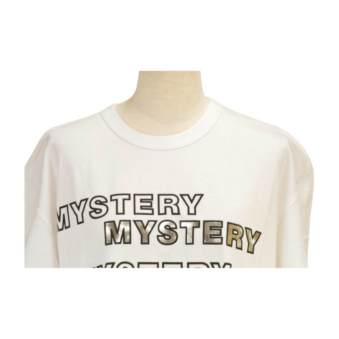 COMME des GARCONS - コムデギャルソン COMME des GARCONS Tシャツ MYSTERY ホワイト 日本製 コットン AD2022 レディース F-S4683 USED COMME DES GARCONS T-SHIRT MYSTERY WHITE MADE IN JAPAN