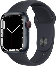 Apple Watch Series 7 Aluminum 41 mm GPS + Cellular Midnight Black (Good) Apple Watch Series 7 Aluminum 41 mm GPS + Cellular Midnight Black (Good)