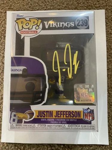 Funko Pop! NFL Vikings Justin Jefferson Vinyl Figure #239