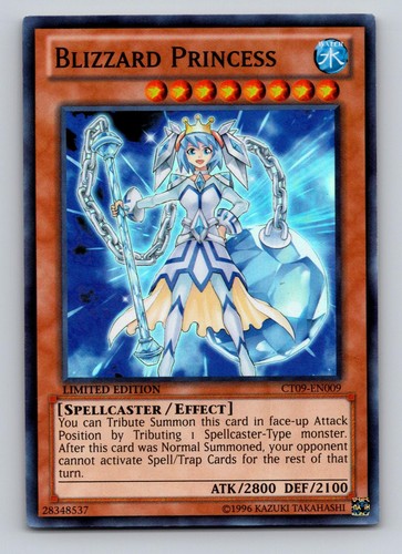 Blizzard Princess CT09-EN009 YuGiOh Collectible Tins 2012 card