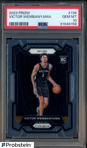 Victor Wembanyama 2023 Panini Prizm Victor Wembanyama #3 Rookie
