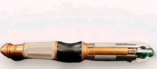 11th Doctor Who SONIC SCREWDRIVER Non-extending Lights Sounds Works BBC
