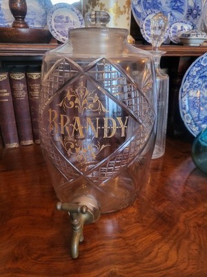 Victorian Brandy Barrel, L.Lumley & Co, London.