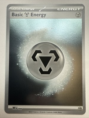 Basic Metal Energy 8 Mee: Mega Evolution Energies Reverse Holo