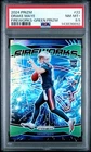 2024 Drake Maye Prizm Fireworks Green Rookie PSA 8.5 PATRIOTS