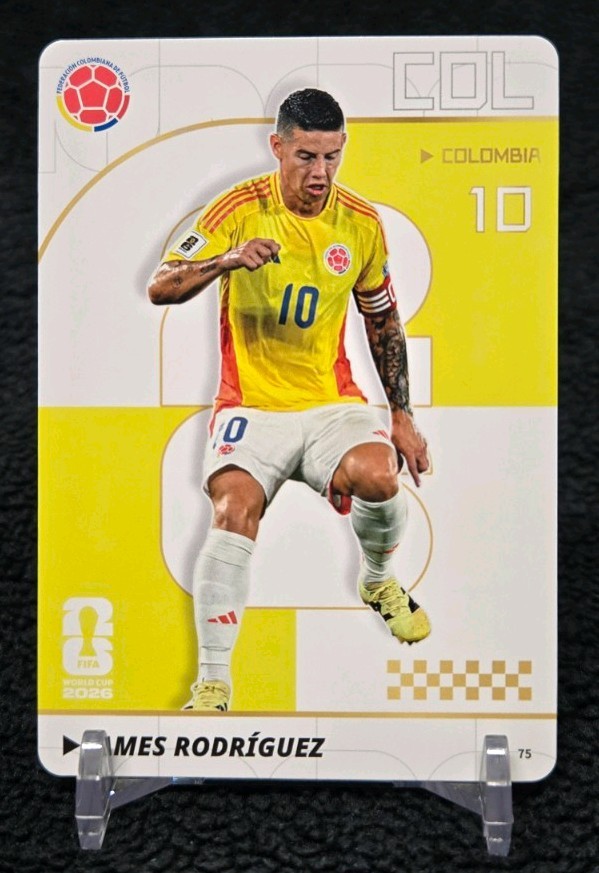 2026 Panini Kayou FIFA World Cup James Rodriguez #75 Colombia Card