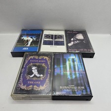 Elton Johns Cassette Tape Lot Of 5