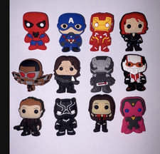 Marvel Superheroes 3D Rubber Fridge Magnets S...