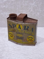 Antike Blechdose SPARA Abbeiz-Wunder - Vintage - Reklame - Diwag Berlin - LEER