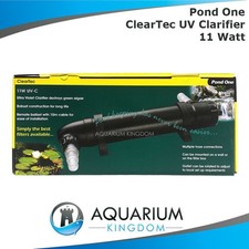 Aqua One Pond ClearTec UV Clarifier 11W Watt Steriliser & Kills Algae Fish Pond