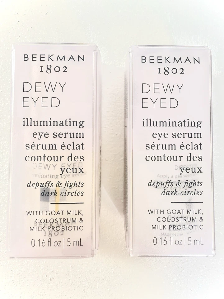 Beekman 1802 Dewy Eyed Illuminating Eye Serum 5ml / 0.16oz New in Box set of 2 - Image 2 of 2