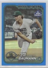 2024 Topps Pro Debut Blue Foil 22/150 Garrett Baumann #PD-4 4z8