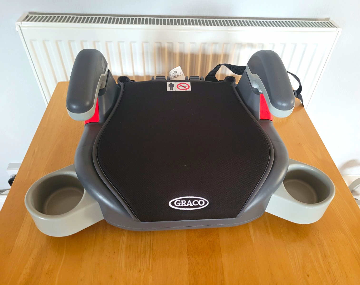 Graco Seggiolino Auto Rialzo 15-36kg Universale per Bambini con Portabicchieri Braccioli