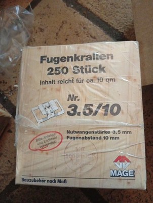 Mage Panelklammern 3,5 X 10