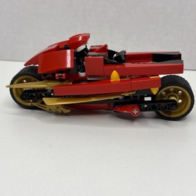LEGO 9441 Ninjago Kais Blade Cycle with Minifigs & Instructions No Stickers