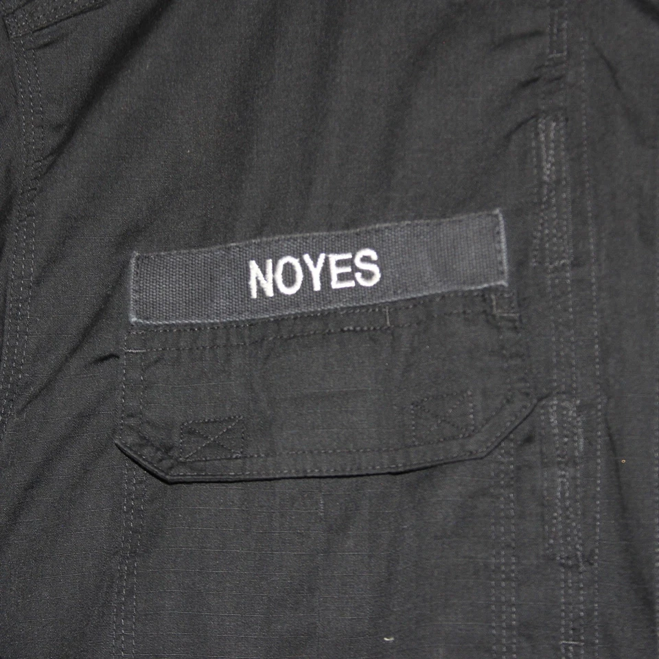 Camisa negra manga corta 5.11 Tactical Series para hombre L Noyes Campbell County Police Foto 3 de 4
