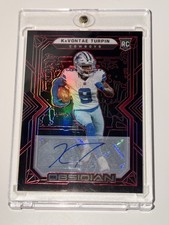 2022 Panini Obsidian - Rookies KaVontae Turpin #166 Electric Etch Red Autographs