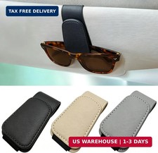 EldHus Sunglass Holder for Car Visor - 2 Pack Magnetic Car Glasses Holder Clip,