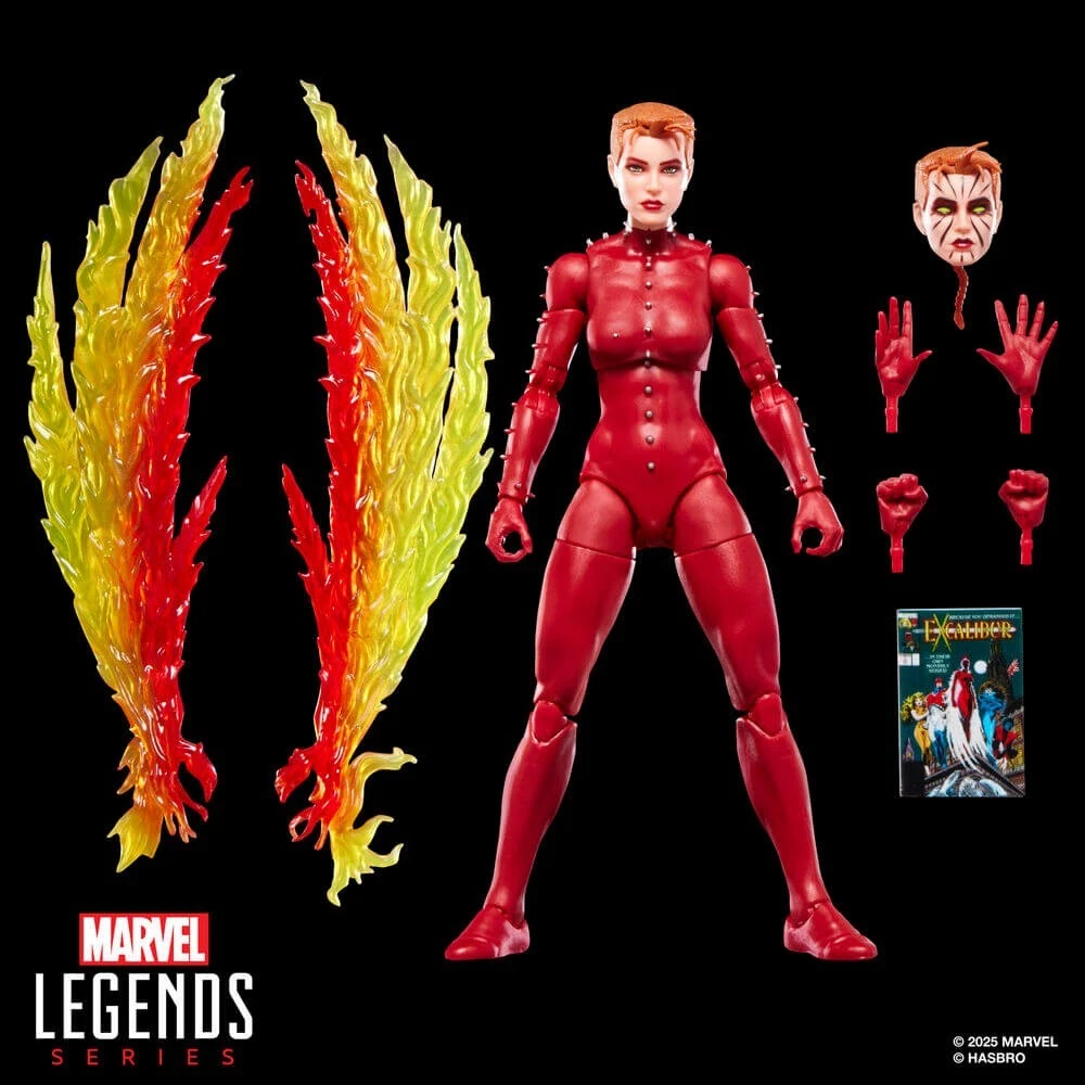 Phoenix (Rachel Summers) -Excalibur-. Marvel Legends Series. Hasbro