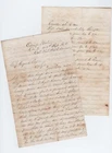 CIVIL WAR LETTER - 45th PA Vols - March to Washington, Pennsylvania Governor Etc
