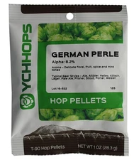 German Perle Pellet Hops 1 oz. for Home Brew Beer Making