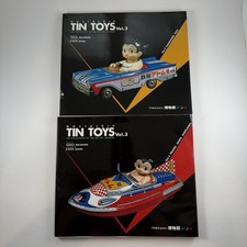 Japanese NOSTALGIC TIN TOYS Vol 2  3 Book ASTROBOY Batman GIGANTOR