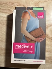 MEDIVEN Harmony 20-30 mmHg Compression Arm Sleeve 2Y01817 Sand Size VII NEW