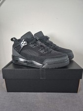 Black/Black Anthracite Jordan Spizike Low Junior UK Size 5