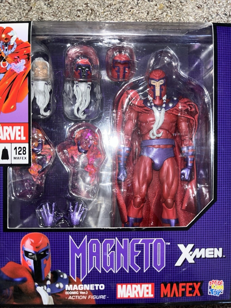 Medicom Toy Marvel MAFEX No.128 Magneto Action Figure for sale