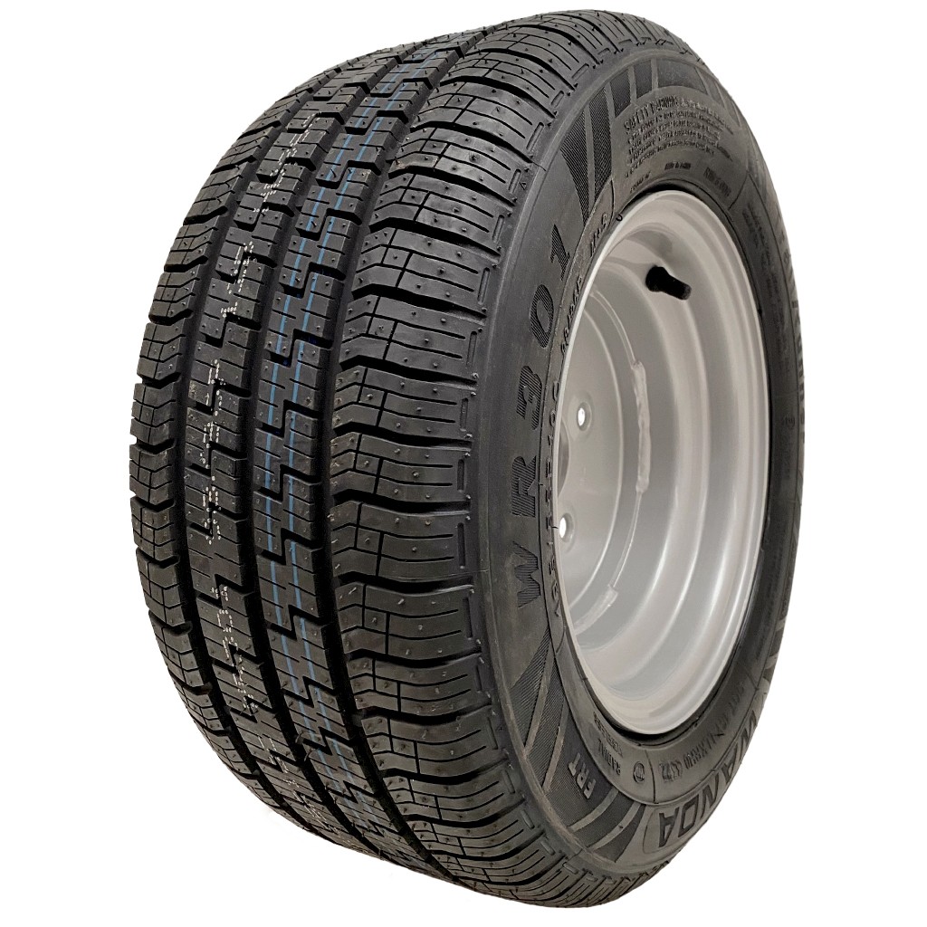 195/55R10C Wanda WR301 Radial Trailer Wheel 4x100 PCD High Speed 750kgs Capacity