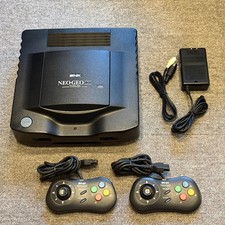 SNK Neo Geo CD Console 2 Controllers Tested Japan A2920