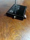 VTG Black Metal Door Lock & One Door Knob. Russwin Metal Key #4. Made In USA — photo 5