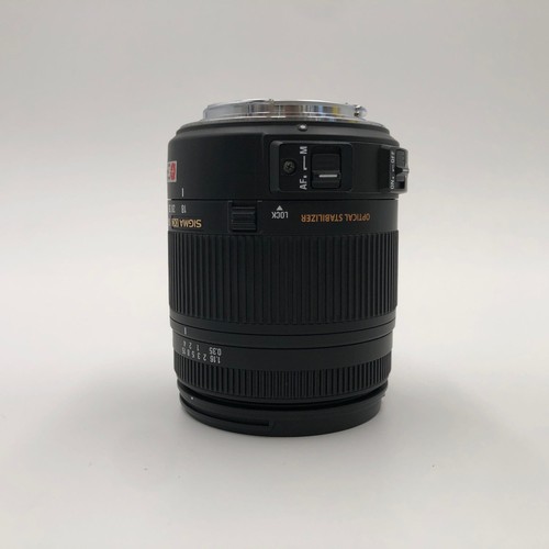 Sigma 18-250mm f/3.5-6.3 DC Macro OS HSM Lens Canon EF Mount Excellent