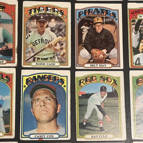 1972 Topps 25 Karten Lot Joe Morgan ++ Low To Mid Grade Quality - Bild 7 von 14