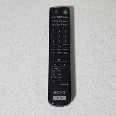SONY RM-DX300 300 CD Changer REMOTE - WORKS GREAT - Genuine