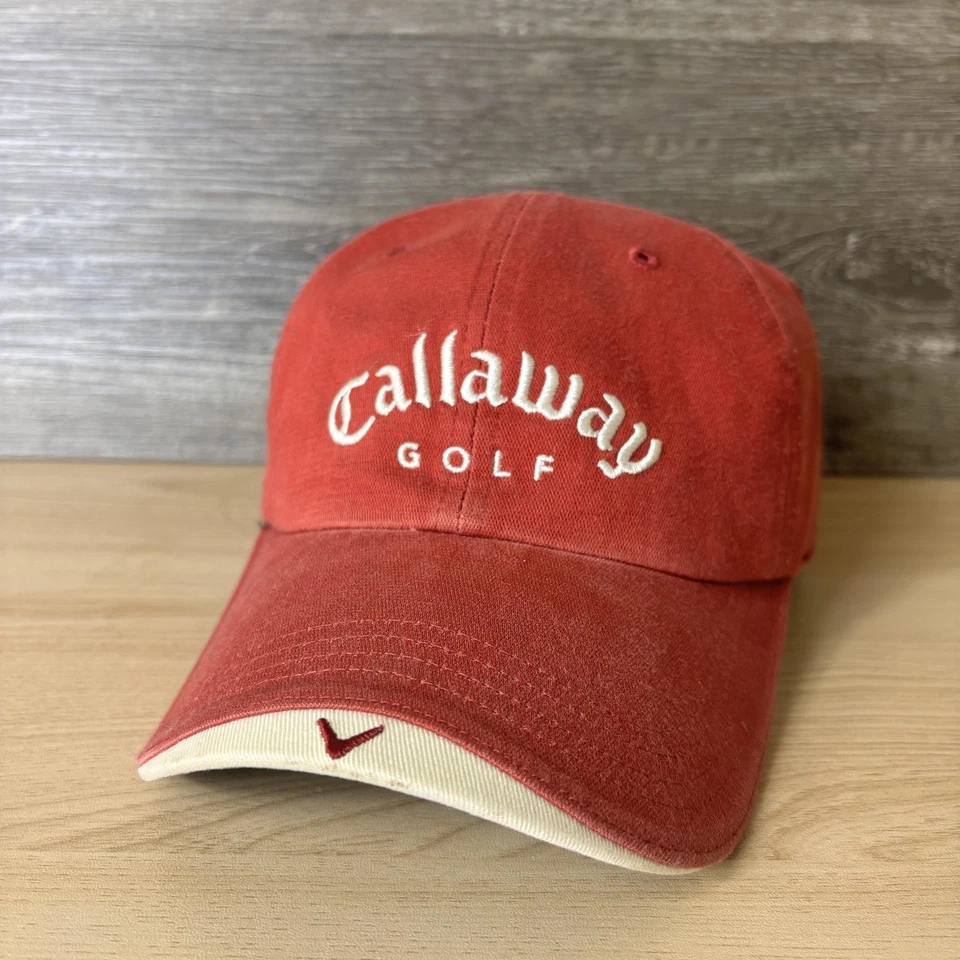 Gorra Callaway Gorra Correa Trasera Roja Golf Bordada Algodón Para Hombre Talla Única Foto 3 de 4