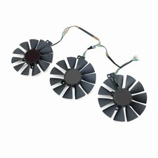 Set For ASUS RX580/480 GTX1080Ti/1080/1070Ti/1070/1060 Cooling fan 3-in-1