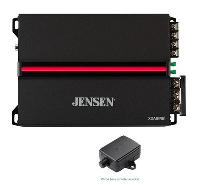 Jensen XDA91RB (Vers. B) Class D Mono 1,200 Watts Power Amplifier With Remote 